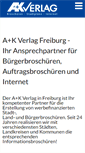 Mobile Screenshot of akverlag.de